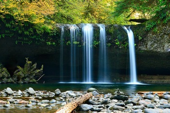 Mindfulness - waterfall
