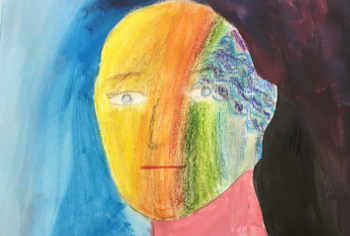 A painting expressing tinnitus from one of our group