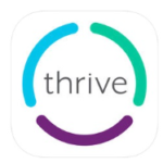 Thrive tracks steps and heart rate