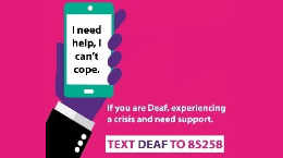 Crisis text line for deaf people launched