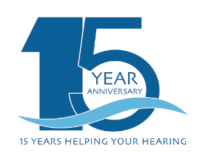 15-year anniversary logo
