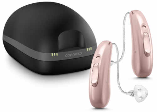 The new Mood Li-Ion G6 rechargeable hearing system
