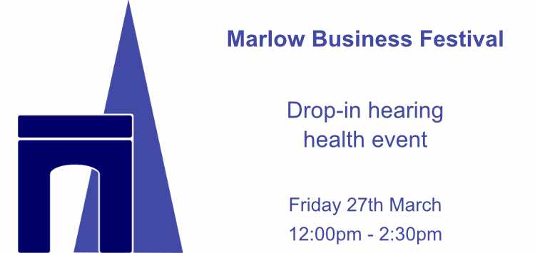 Drop-in hearing health event at Marlow Business Festival