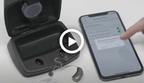 How to pair rechargeable hearing aids with Apple devices