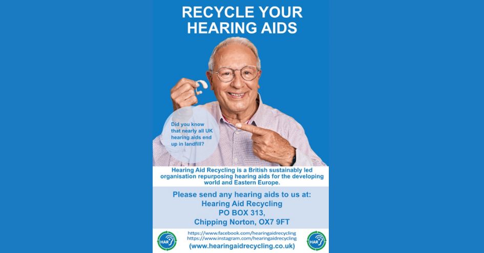 Recycling Hearing Aids -Hearing Aid Recycling